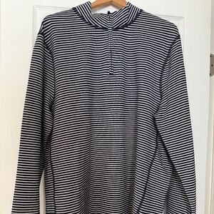 NWOT J Crew Performance Half Zip Pullover Shirt Size XL